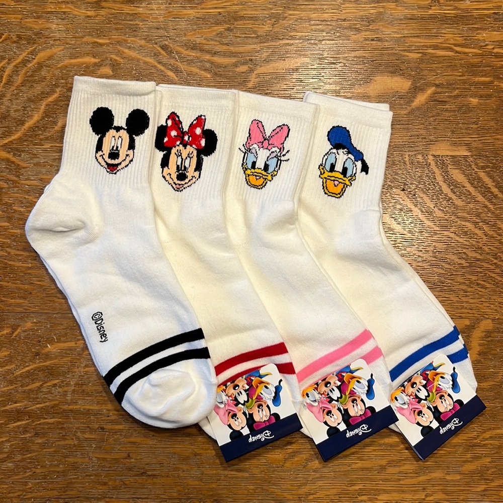 Mickey and Friends Women’s Crew Socks!!!